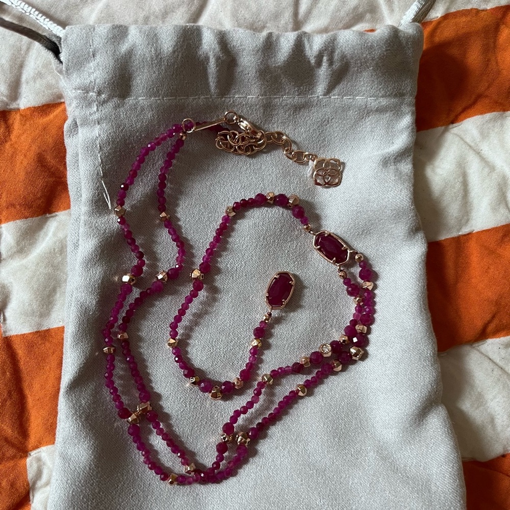 NWOT Kendra Scott Bethany Y necklace